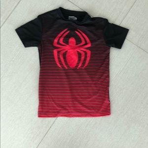 A boys marvel shirt
